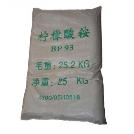 檸檬酸銨價格多少錢一噸