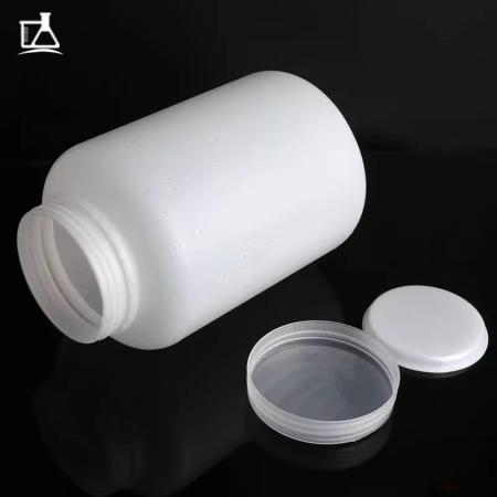 塑料內蓋刻度大口試劑瓶