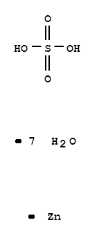 硫酸鋅化學(xué)式結(jié)構(gòu)圖