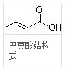 巴豆酸化學(xué)式結(jié)構(gòu)圖