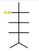 十二硫醇化學(xué)式結(jié)構(gòu)圖