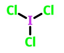三氯化碘分子結(jié)構(gòu)圖