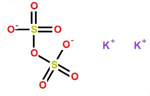 焦硫酸鉀分子式結(jié)構(gòu)圖
