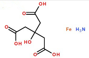 檸檬酸鐵銨分子式結(jié)構(gòu)圖