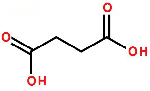 丁二酸化學(xué)式結(jié)構(gòu)圖