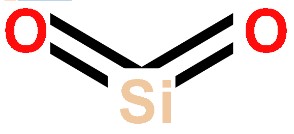 二氧化硅分子式結(jié)構(gòu)圖