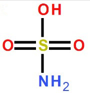 氨基磺酸分子式結構圖