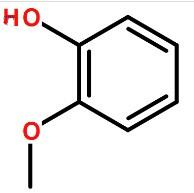 2-甲氧基酚分子式結(jié)構(gòu)圖