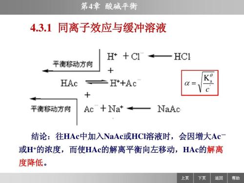同離子效應(yīng)