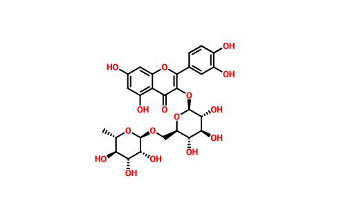 蘆丁分子式結(jié)構(gòu)圖