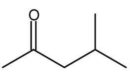 甲基異丁基酮化學(xué)式結(jié)構(gòu)圖