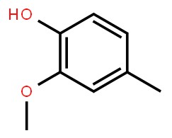 天然4－甲基愈創(chuàng)木酚分子式結(jié)構(gòu)圖