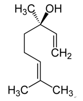 芳樟醇分子式結(jié)構(gòu)圖