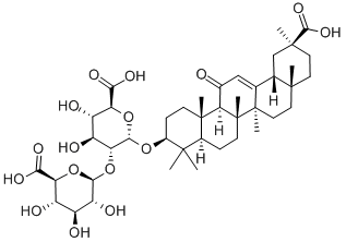 甘草酸分子式結構圖
