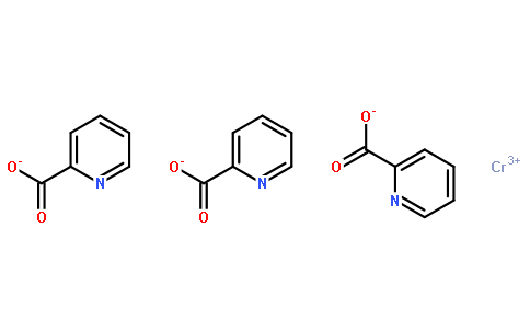 吡啶甲酸鉻分子式結(jié)構(gòu)圖