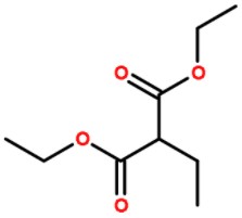 乙基丙二酸二乙酯化學(xué)式結(jié)構(gòu)圖