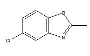 2-甲基-5-氯苯并惡唑分子式結(jié)構(gòu)圖