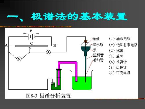 極譜法的基本裝置
