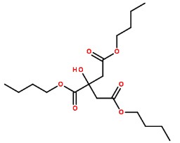 檸檬酸三丁酯化學(xué)式結(jié)構(gòu)圖