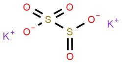 偏重亞硫酸鉀分子式結(jié)構圖
