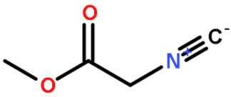 異腈基乙酸甲酯分子式結(jié)構(gòu)圖