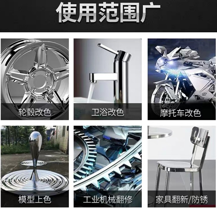 鍍鉻噴漆使用范圍