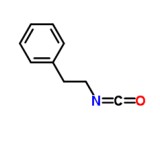 2-苯乙基異氰酸酯分子式結(jié)構(gòu)圖