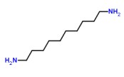 癸二胺分子式結(jié)構(gòu)圖
