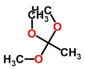 原乙酸三甲酯分子式結構圖
