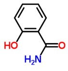 水楊酰胺分子式結(jié)構(gòu)圖