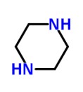 哌嗪化學(xué)式結(jié)構(gòu)圖