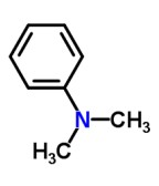 N,N-二甲基苯胺分子式結構圖