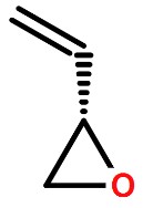 1,2-環(huán)氧丁烷化學(xué)式結(jié)構(gòu)圖