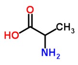 丙氨酸分子式結(jié)構(gòu)圖