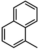 甲基萘化學(xué)式結(jié)構(gòu)圖