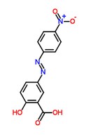 茜素黃R分子式結(jié)構(gòu)圖