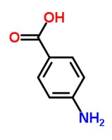 對(duì)氨基苯甲酸分子式結(jié)構(gòu)圖