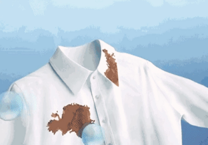 衣服上的污漬