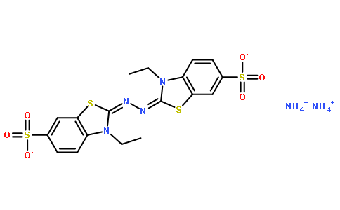 2,2''-聯(lián)氨-雙(3-乙基苯并噻唑啉-6-磺酸)二胺鹽