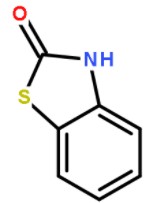 苯并噻唑-2-酮分子式結(jié)構(gòu)圖