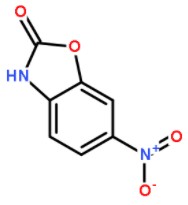 6-硝基苯并惡唑-2-酮分子式結(jié)構(gòu)圖