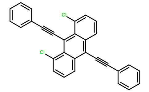 1,8-二氯-9,10-二苯乙炔基蒽