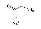 甘氨酸鈉分式子結(jié)構(gòu)圖