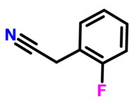 2-氟苯基乙腈分子式結(jié)構(gòu)圖