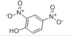 2,4-二硝基酚化學(xué)式結(jié)構(gòu)圖