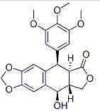 鬼臼毒素化學(xué)式結(jié)構(gòu)圖