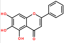 黃芩素分子式